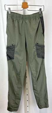 EDDIE BAUER Mens Free Motion Resonance Training Pants Green Size S